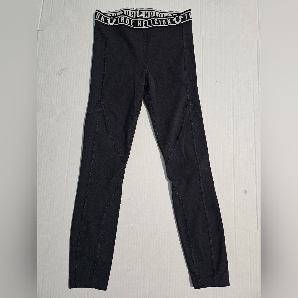 True Religion Black and White Leggings  Size XS